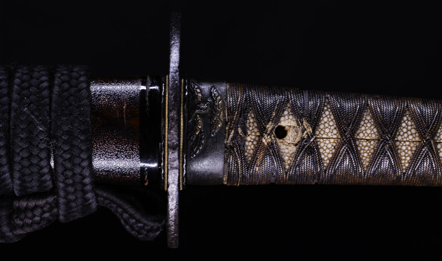 Antique Japanese Katana Sword - Muromachi Uda School, Double NBTHK Hozon