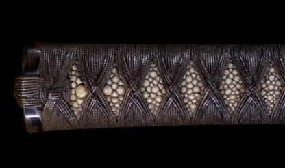 Antique Japanese Katana Sword - Muromachi Uda School, Double NBTHK Hozon