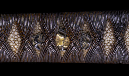 Antique Japanese Katana Sword - Muromachi Uda School, Double NBTHK Hozon