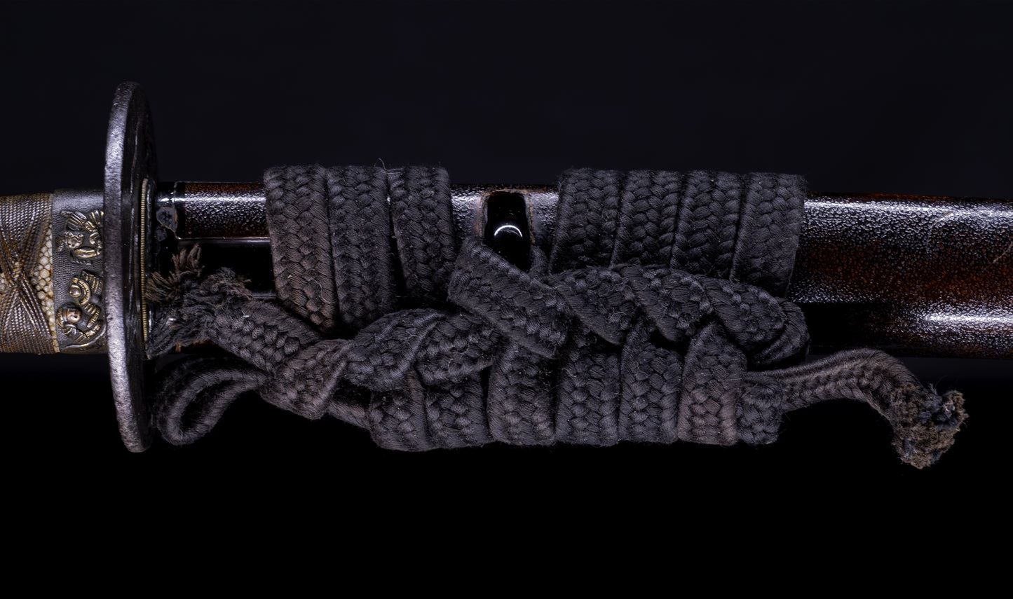 Antique Japanese Katana Sword - Muromachi Uda School, Double NBTHK Hozon