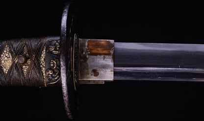 Antique Japanese Katana Sword - Muromachi Uda School, Double NBTHK Hozon