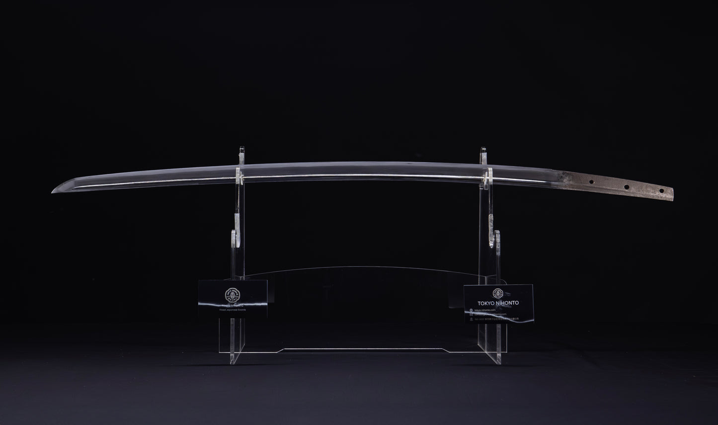 Antique Japanese Katana Sword - Muromachi Uda School, Double NBTHK Hozon