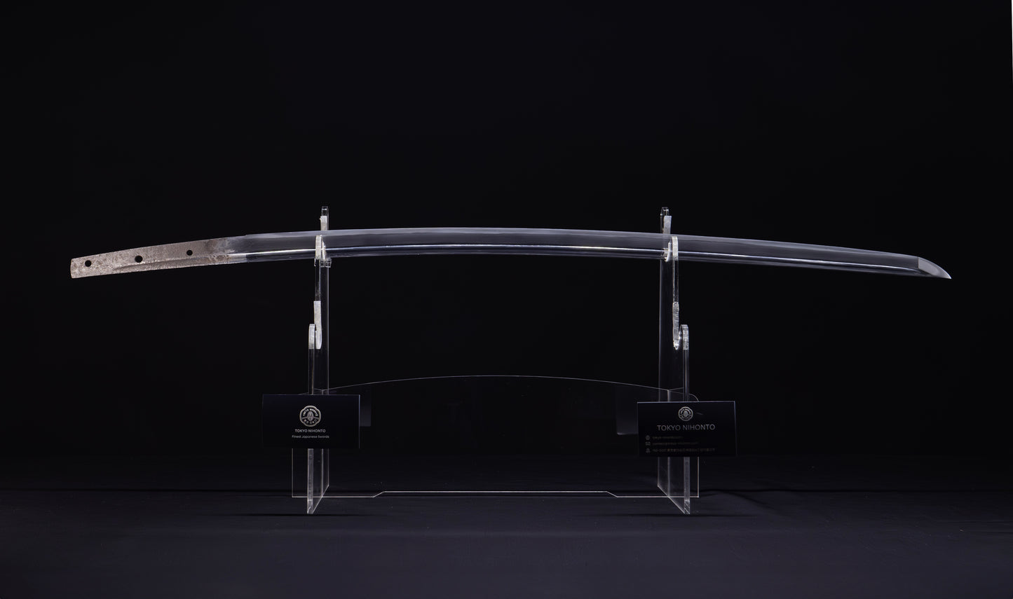 Antique Japanese Katana Sword - Muromachi Uda School, Double NBTHK Hozon