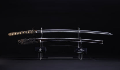 Antique Japanese Katana Sword - Muromachi Uda School, Double NBTHK Hozon