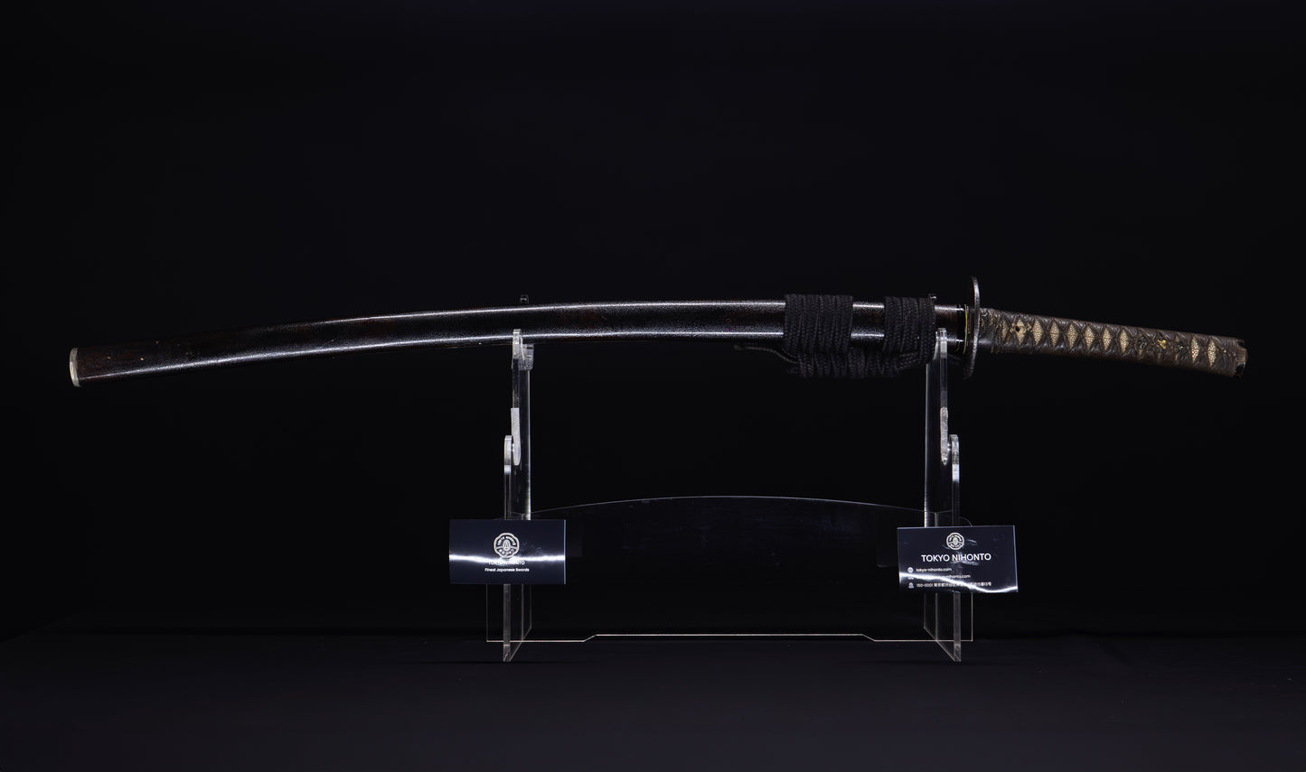 Antique Japanese Katana Sword - Muromachi Uda School, Double NBTHK Hozon