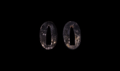 Antique Japanese Katana Sword signed Jumyo with Reddish Koshirae