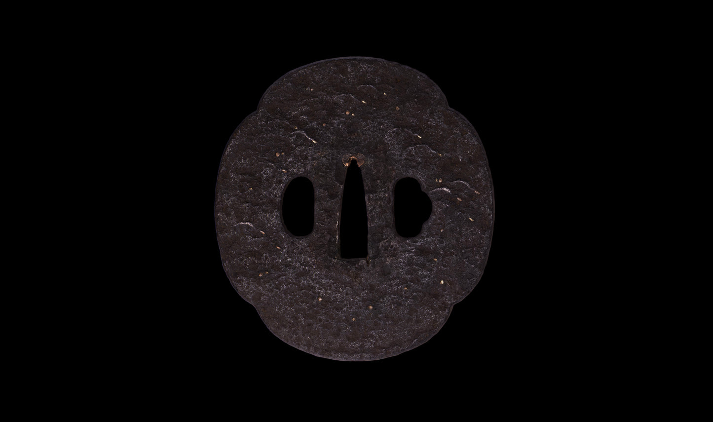 Antique Japanese Katana Sword signed Jumyo with Reddish Koshirae