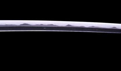 Antique Japanese Katana Sword signed Jumyo with Reddish Koshirae