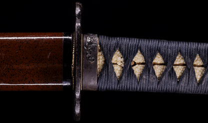 Antique Japanese Katana Sword signed Zenjo, with Koshirae - HOZON