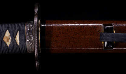 Antique Japanese Katana Sword signed Zenjo, with Koshirae - HOZON