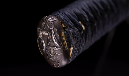 Antique Japanese Katana Sword signed Zenjo, with Koshirae - HOZON