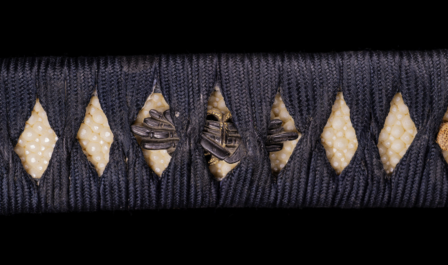 Antique Japanese Katana Sword signed Zenjo, with Koshirae - HOZON