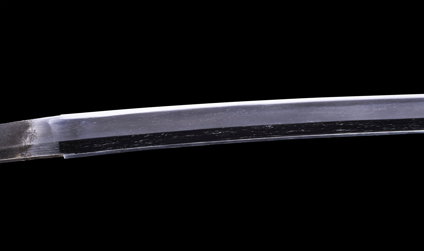 Antique Japanese Katana Sword signed Zenjo, with Koshirae - HOZON