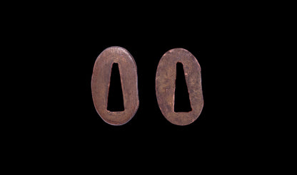 Antique Japanese Katana Sword with Tombo Dragonfly Menuki & Sansui Landscape Tsuba