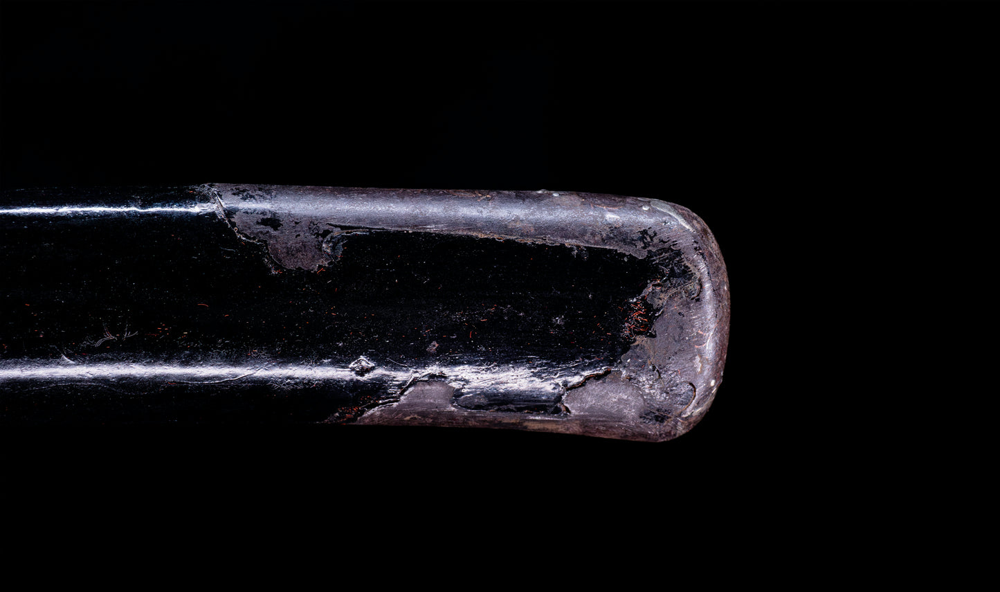 Antique Japanese Katana Sword with Tombo Dragonfly Menuki & Sansui Landscape Tsuba