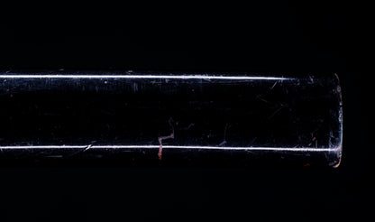 Katana japonesa antigua firmada Kojima Katsumasa con tsuba de hierro tipo paisaje