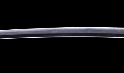 Katana japonesa antigua de Kaifu con doble Hozon y tsuba Gunbai de Myōchin
