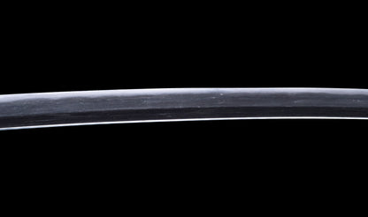 Katana japonesa antigua de Kaifu con doble Hozon y tsuba Gunbai de Myōchin