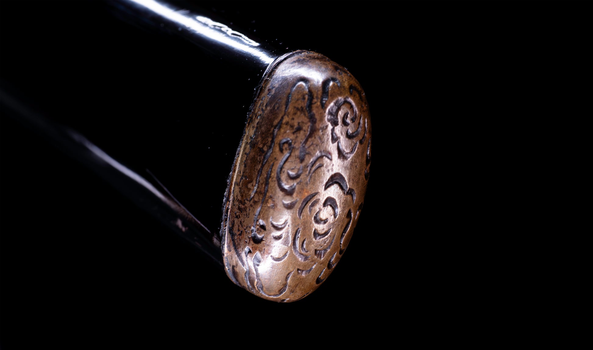 Antique Japanese Katana Sword with Notare-Gunome Hamon signed Ishidō Teruhide — 10th Generation Ishidō School — Tamahagane