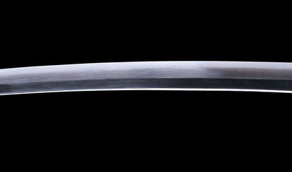 Antique Japanese Katana Sword with Notare-Gunome Hamon signed Ishidō Teruhide — 10th Generation Ishidō School — Tamahagane