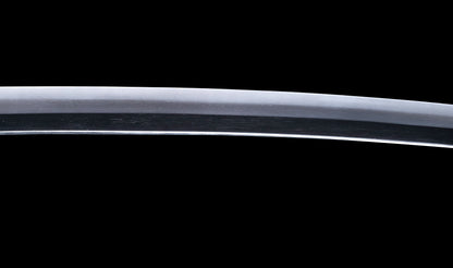 Antique Japanese Katana Sword with Notare-Gunome Hamon signed Ishidō Teruhide — 10th Generation Ishidō School — Tamahagane
