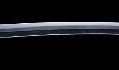 Antique Japanese Katana Sword with Notare-Gunome Hamon signed Ishidō Teruhide — 10th Generation Ishidō School — Tamahagane