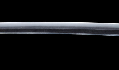 Antique Japanese Katana Sword with Gold-Inlaid Iron Tsuba, Attributed to Chikuzen Nobukuni — NBTHK Hozon