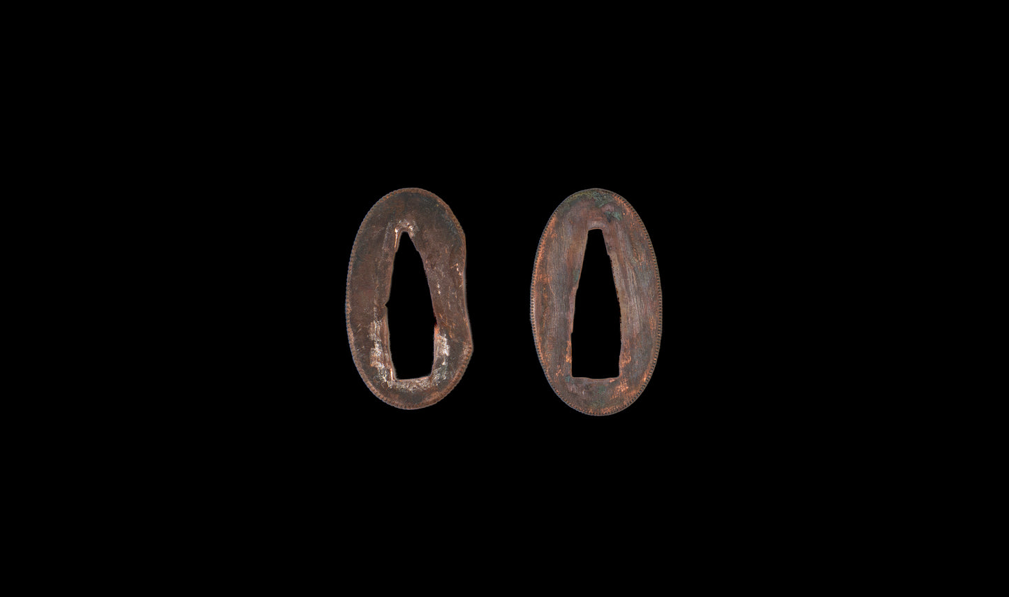 Katana Giapponese Antico con Tsuba Karakusa, firmato Chōshū Fujiwara Kiyoshige — NBTHK Hozon