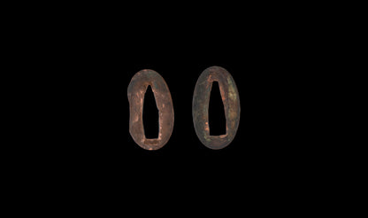 Katana Giapponese Antico con Tsuba Karakusa, firmato Chōshū Fujiwara Kiyoshige — NBTHK Hozon