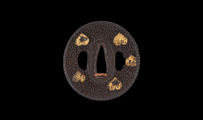 Katana Giapponese Antico con Tsuba Karakusa, firmato Chōshū Fujiwara Kiyoshige — NBTHK Hozon