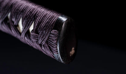 Katana Giapponese Antico con Tsuba Karakusa, firmato Chōshū Fujiwara Kiyoshige — NBTHK Hozon