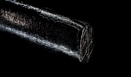 Katana Giapponese Antico con Tsuba Karakusa, firmato Chōshū Fujiwara Kiyoshige — NBTHK Hozon