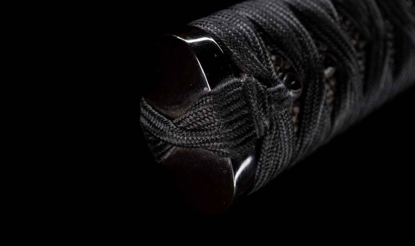 Antique Japanese Katana Sword with Gold Shishi Menuki and Iron Tsuba, Attributed to Sue-Seki — NBTHK Hozon