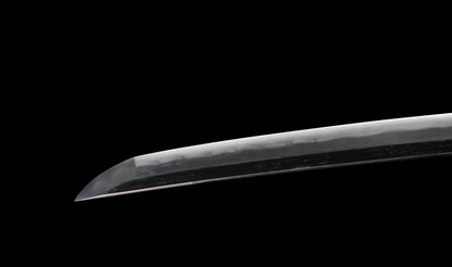 Antique Japanese Katana Sword with Gold Shishi Menuki and Iron Tsuba, Attributed to Sue-Seki — NBTHK Hozon
