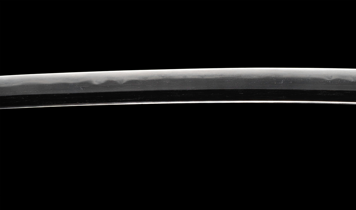 Antique Japanese Katana Sword with Gold Shishi Menuki and Iron Tsuba, Attributed to Sue-Seki — NBTHK Hozon