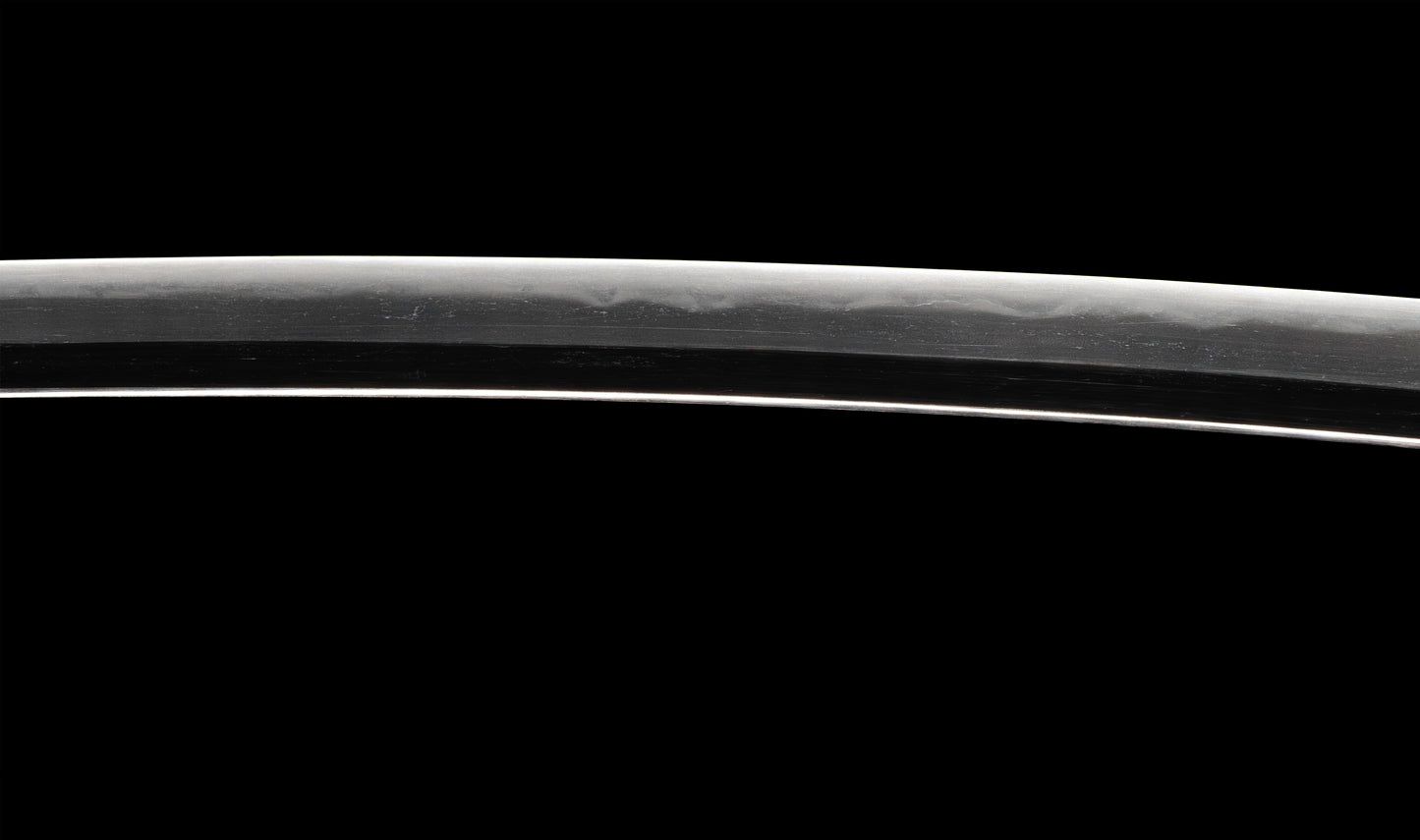 Antique Japanese Katana Sword with Gold Shishi Menuki and Iron Tsuba, Attributed to Sue-Seki — NBTHK Hozon