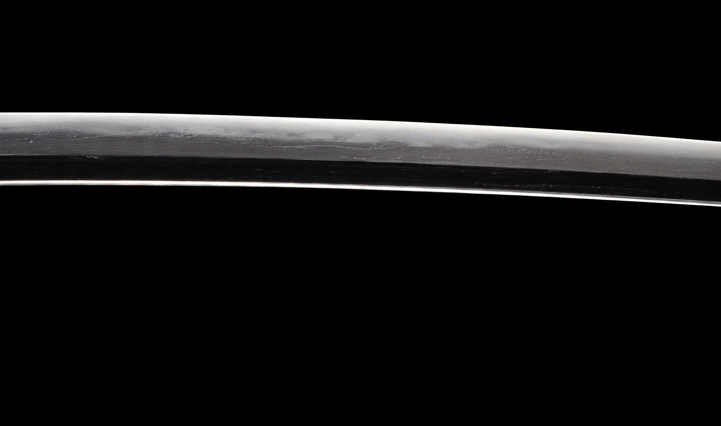 Antique Japanese Katana Sword with Gold Shishi Menuki and Iron Tsuba, Attributed to Sue-Seki — NBTHK Hozon