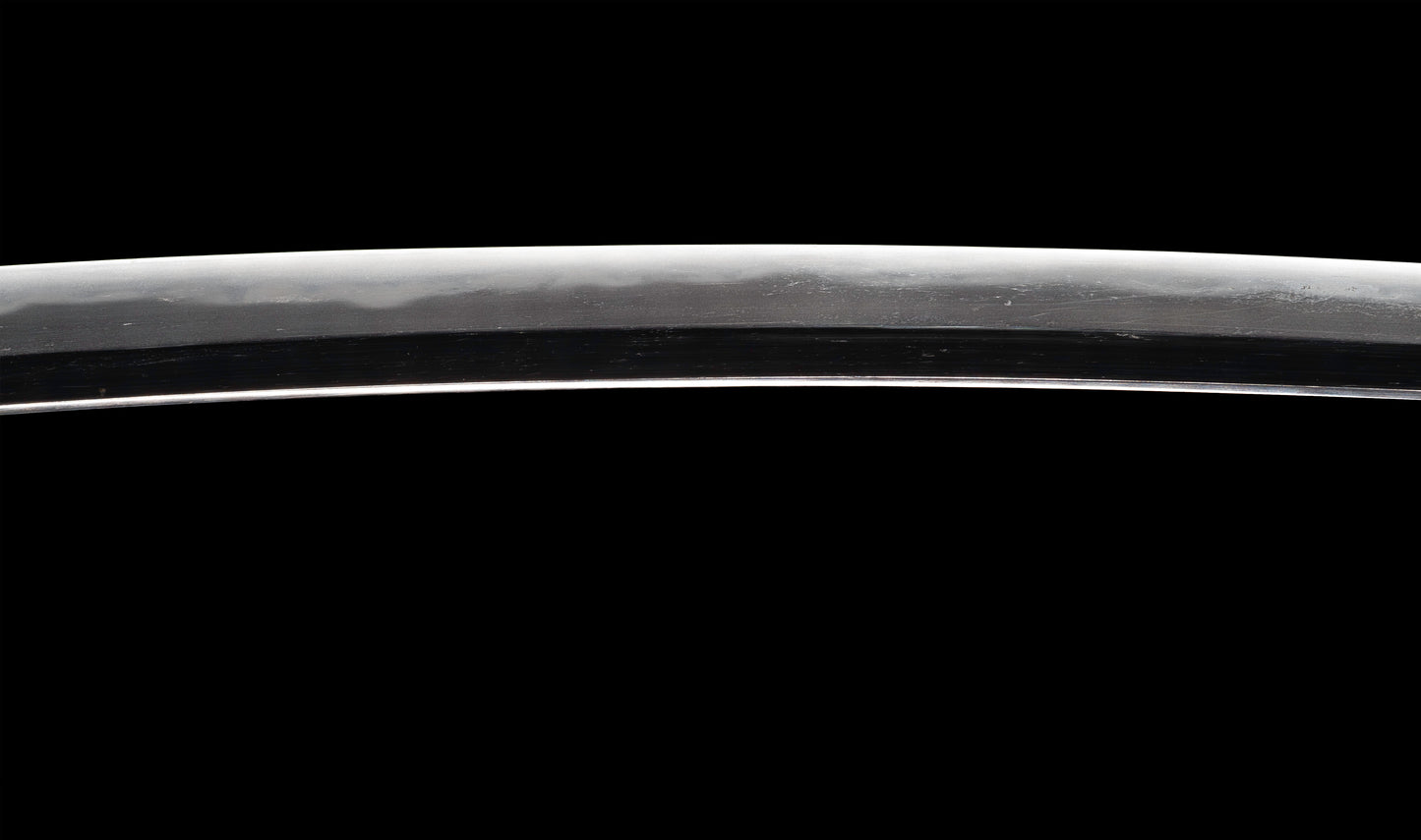 Antique Japanese Katana Sword with Gold Shishi Menuki and Iron Tsuba, Attributed to Sue-Seki — NBTHK Hozon
