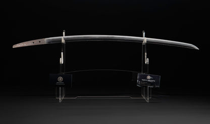 Antique Japanese Katana Sword with Gold Shishi Menuki and Iron Tsuba, Attributed to Sue-Seki — NBTHK Hozon