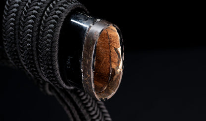 Antique Japanese Katana Sword with Handachi Koshirae and Gold-Inlaid Iron Tsuba, Mumei
