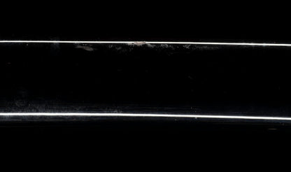Antiker japanischer Katana mit Gunome Hamon und schwarzem Roiro Koshirae von Ichimune Nagamitsu
