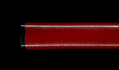 Antique Japanese Katana Sword signed Tsunahiro with Gold Dragon Menuki, Russet Lacquer Saya - NBTHK Hozon