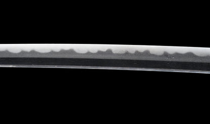 Antique Japanese Katana Sword signed Tsunahiro with Gold Dragon Menuki, Russet Lacquer Saya - NBTHK Hozon