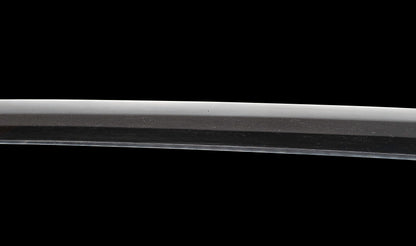 Katana japonais antique, signé Jumyo à lame ubu avec koshirae noir roiro - NBTHK Hozon