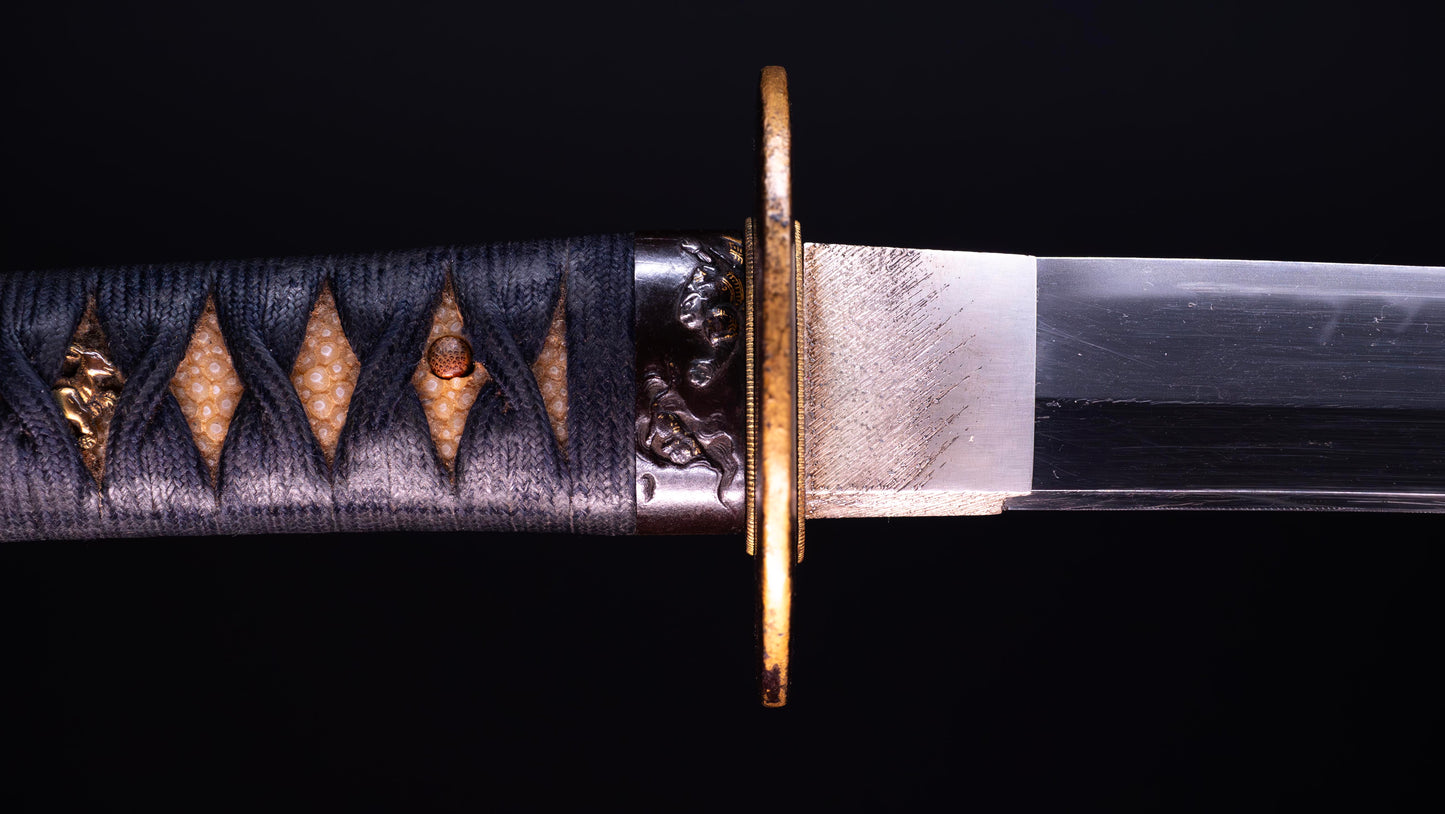 Antique Japanese Sword Katana signed Chounsai Emura (Hozon)