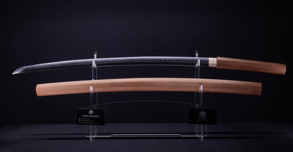 Antique Japanese Sword Katana Gendaitō Sanbonsugi Hamon