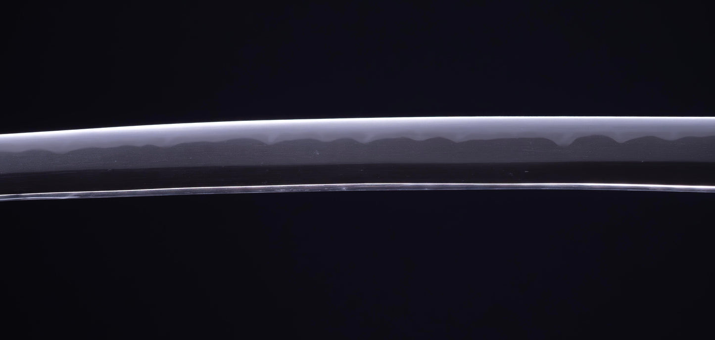 Antique Japanese Sword Katana Gendaitō Sanbonsugi Hamon