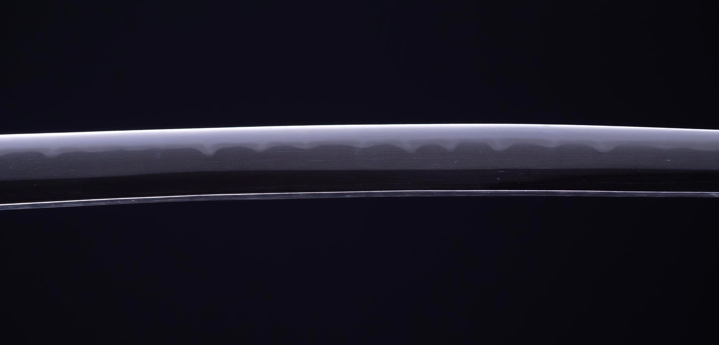 Antique Japanese Sword Katana Gendaitō Sanbonsugi Hamon