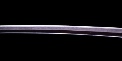 Épée Katana japonaise antique avec rainure laquée rouge 