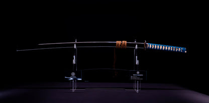Épée Katana japonaise antique signée ōshū Takata ju Fujiwara Yoshiyuki - Hozon 